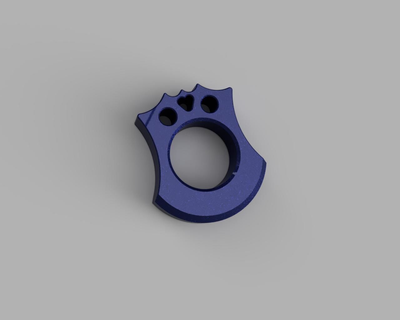 SFK skull or bonehead knuck 3D print model_2