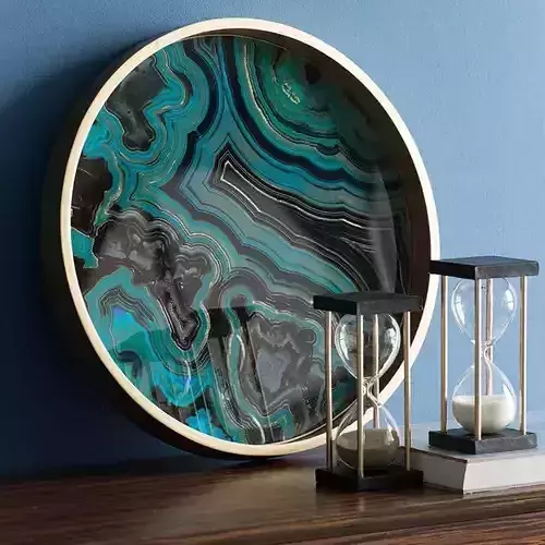 Tray Glass Decorative Tray