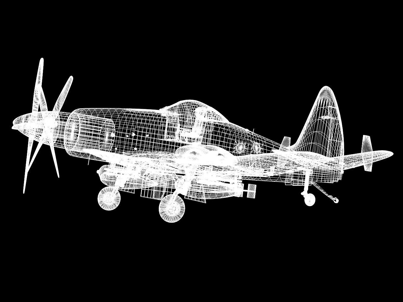 Westland Wyvern Mk4 3D model_16