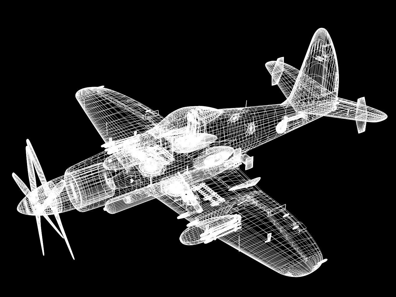 Westland Wyvern Mk4 3D model_15