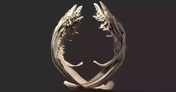 Winter earth dragons