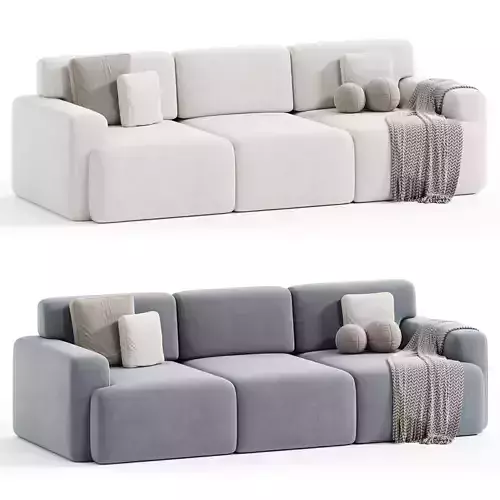 Bonent Sofa Velvet Eclipse