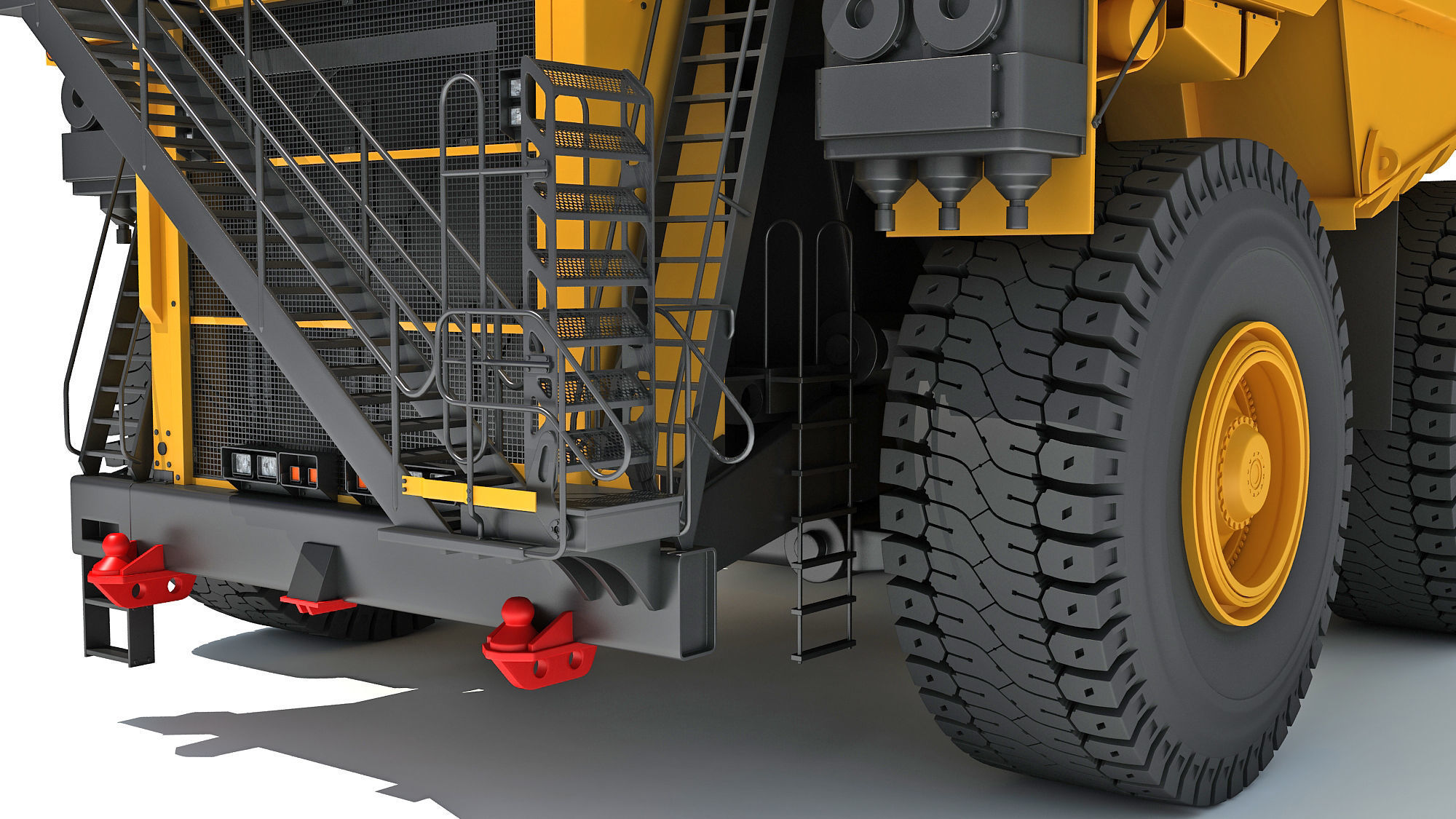 Off Highway Mining Dump Truck 3D model_12