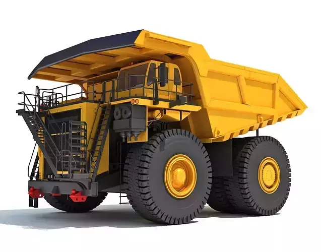 Off Highway Mining Dump Truck 3D model