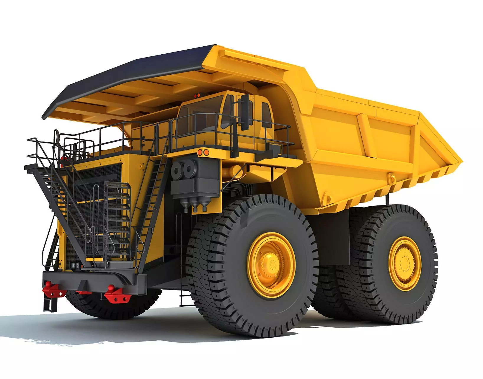 Off Highway Mining Dump Truck 3D model_0
