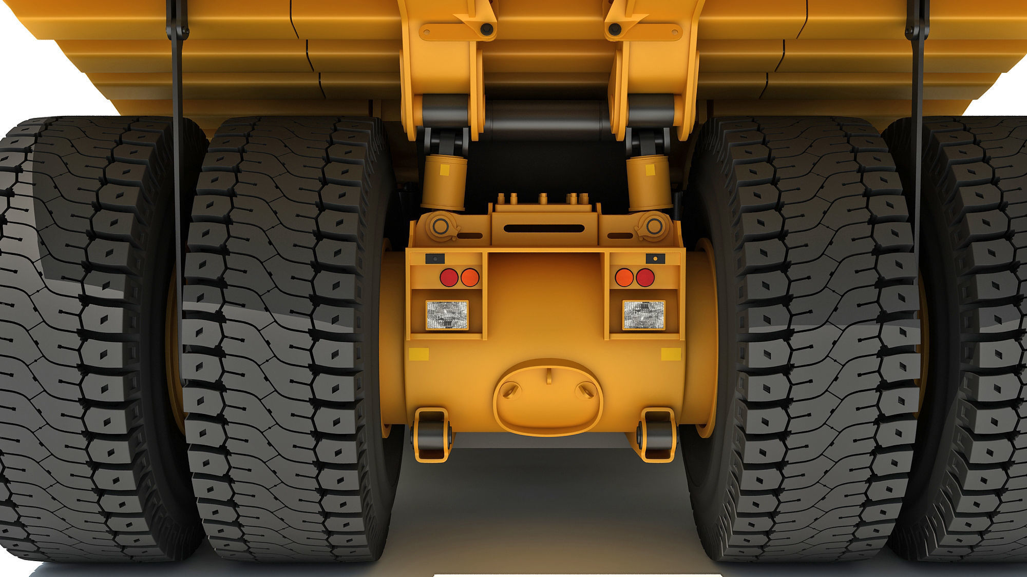 Off Highway Mining Dump Truck 3D model_15