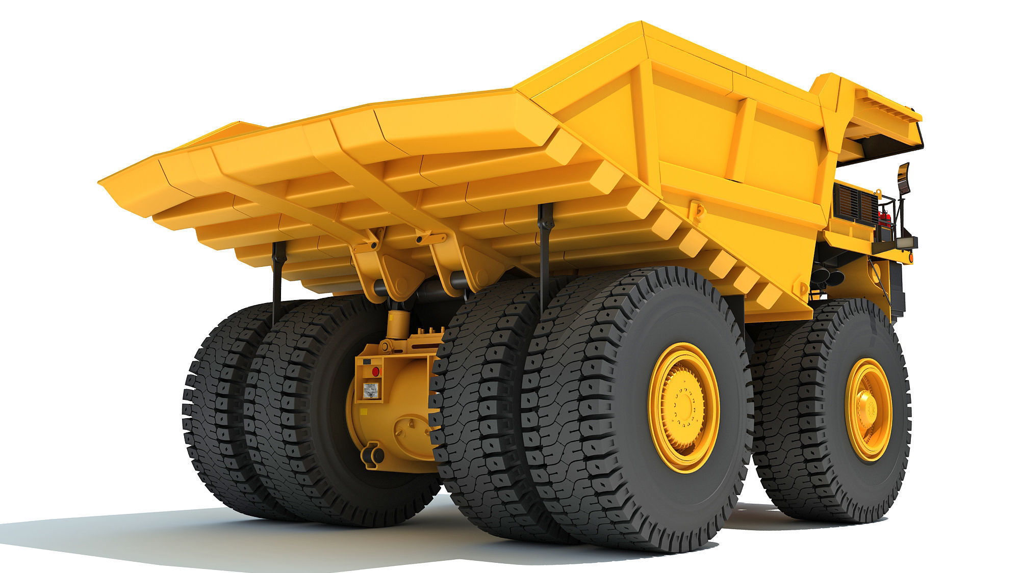 Off Highway Mining Dump Truck 3D model_5