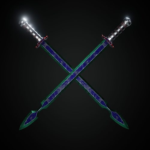 Sword  Low-poly 3D model