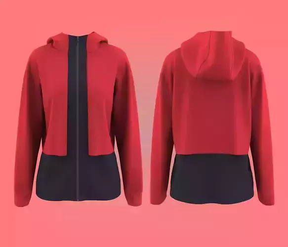 Women Fashion Woven Jacket