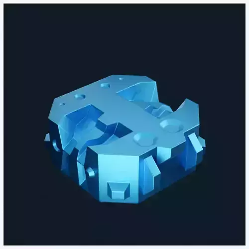 Sci fi Object 1 3D print model
