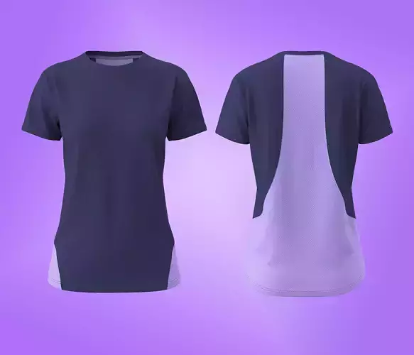  Women Sporty Apparel Tee