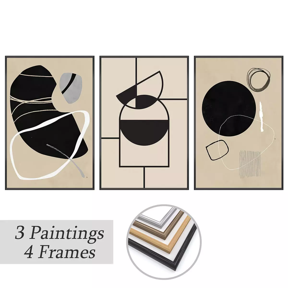 Wall Art Set 4219 3D model_0