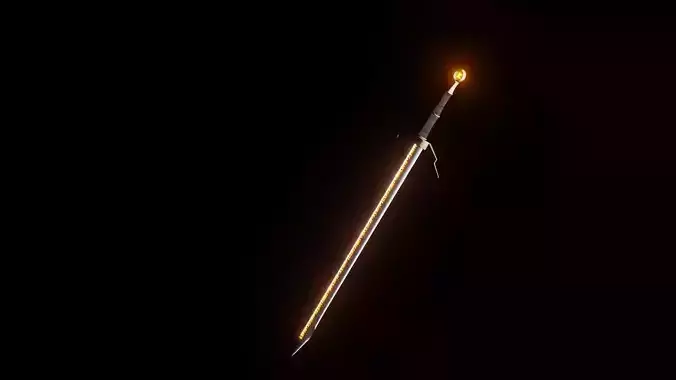 Ancient Sword Free 3D model