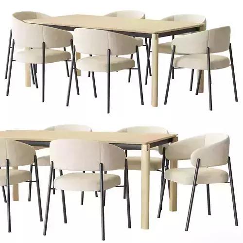 Linda chair and Laga table