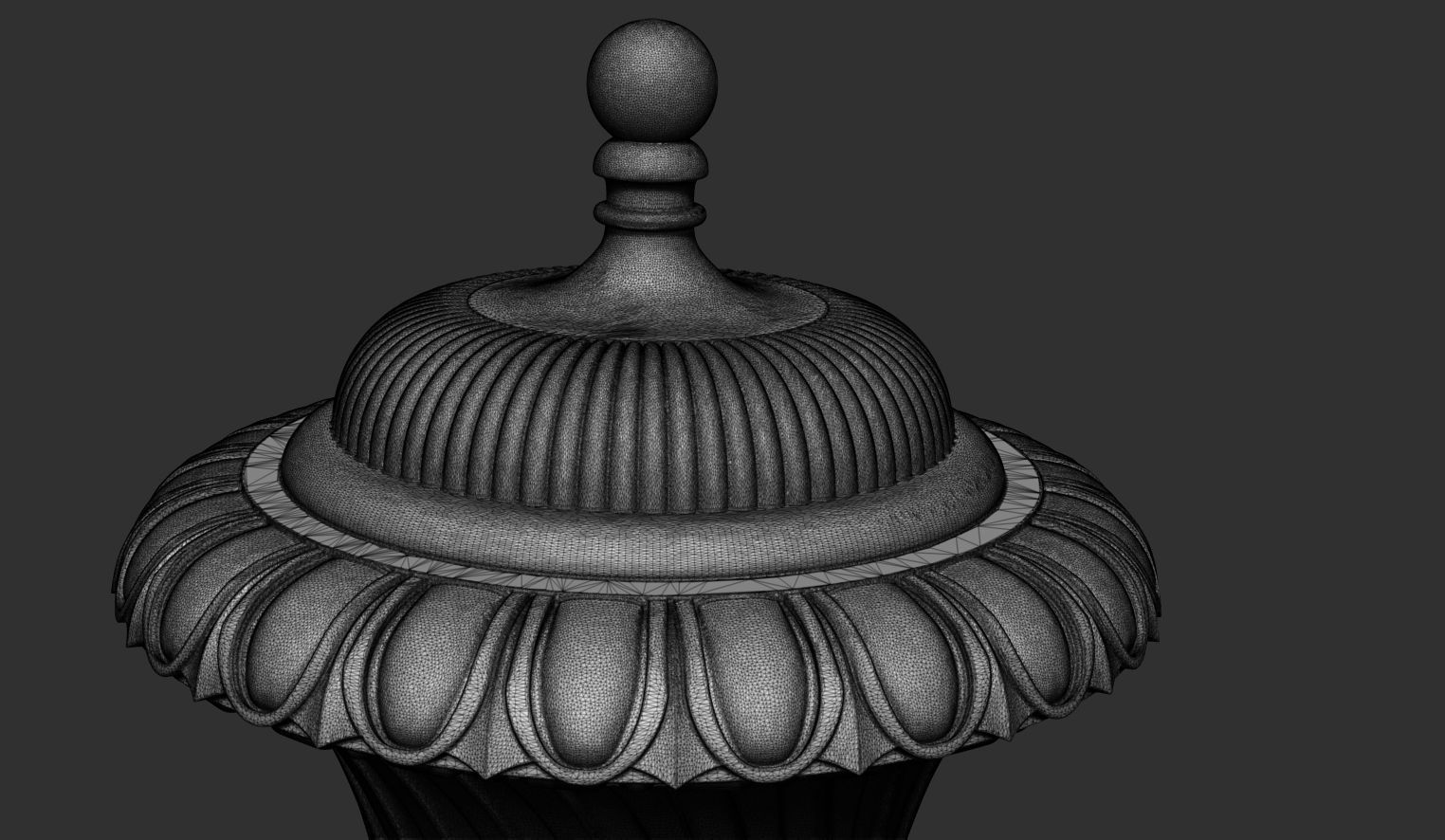 Urn with classical decoration 3D model_8