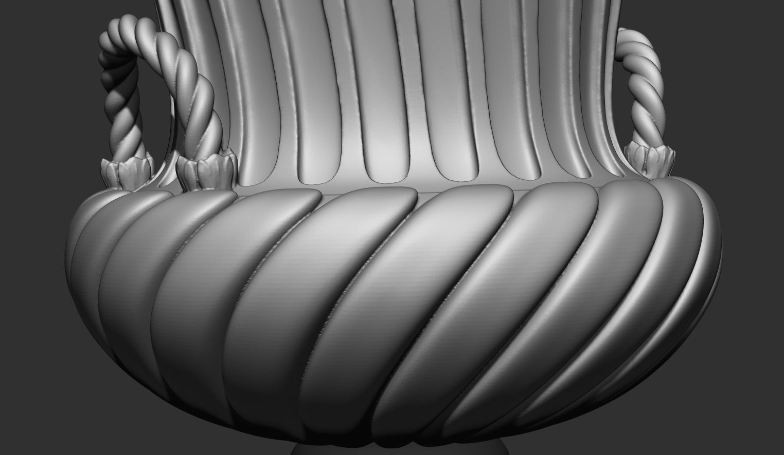 Urn with classical decoration 3D model_9