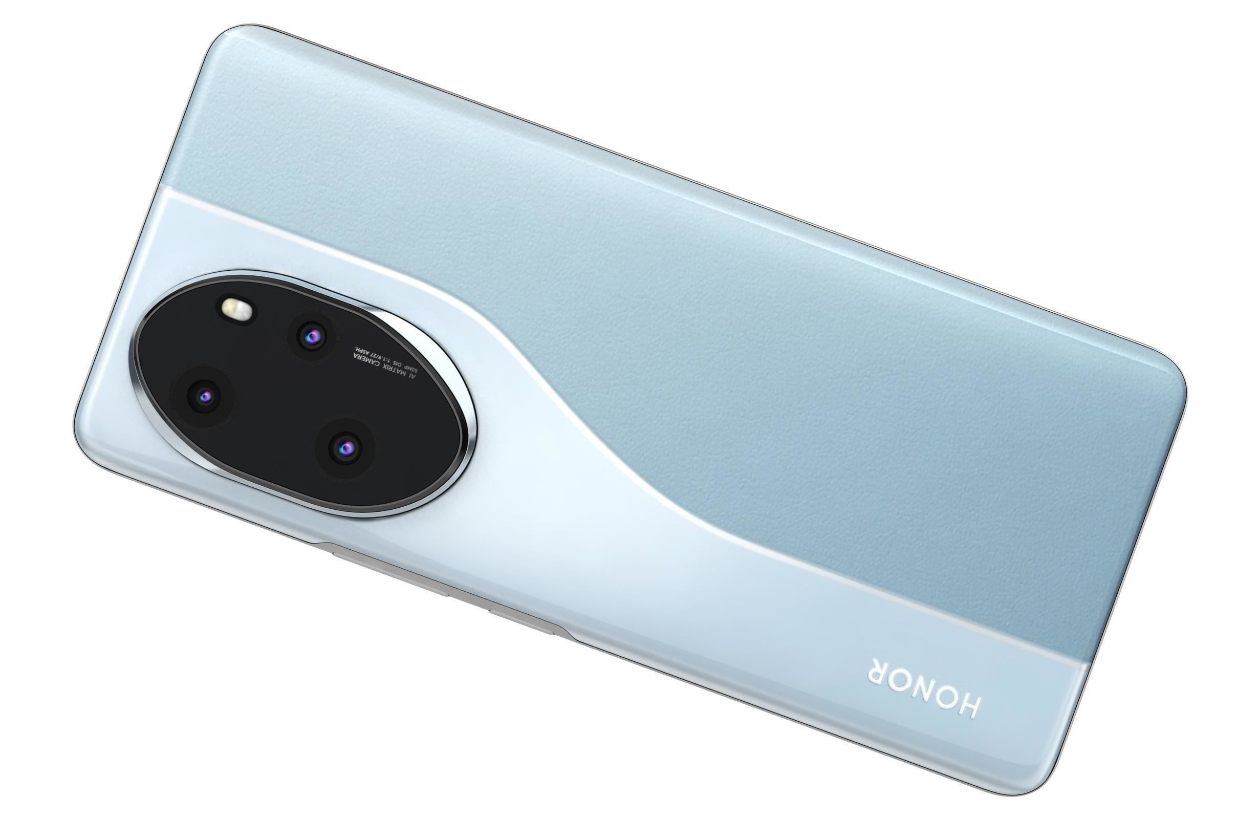 Honor 100 Pro Blue 3D model_9