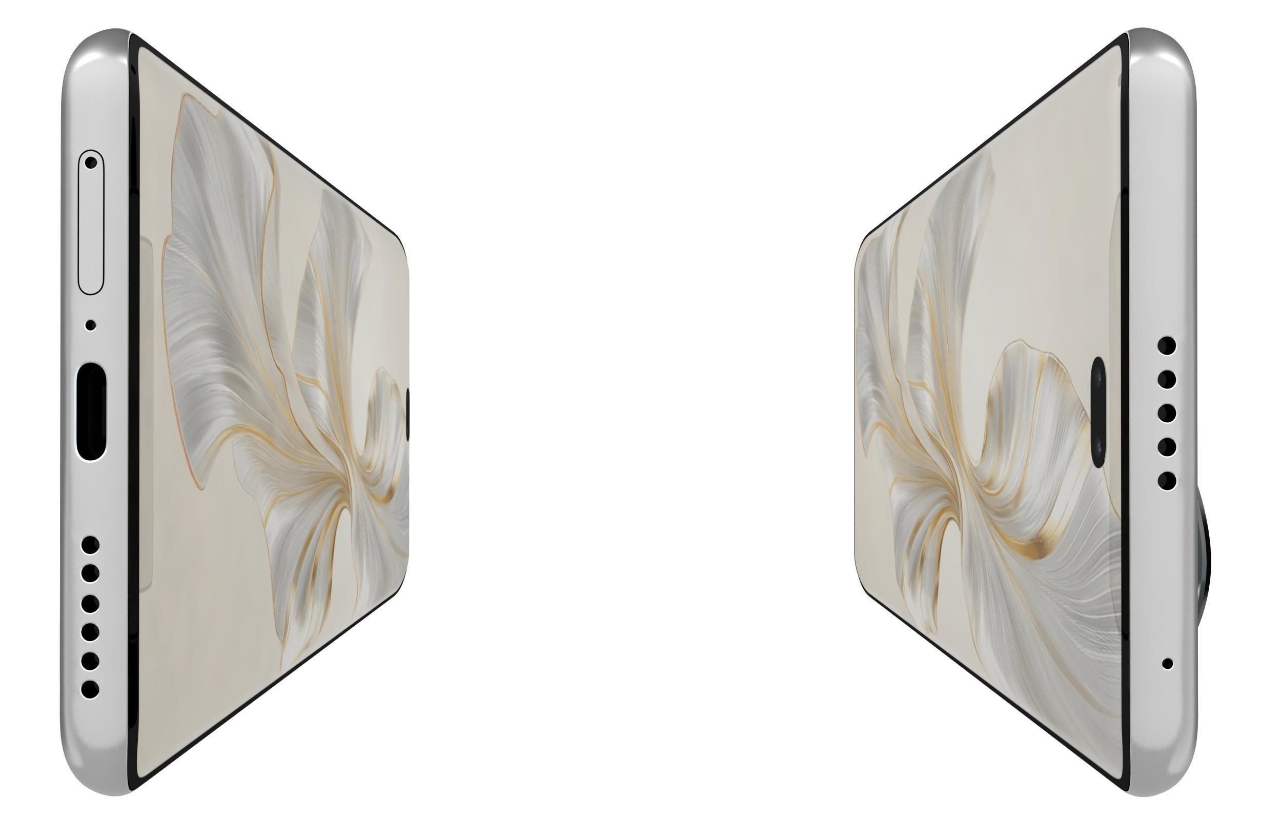 Honor 100 Pro Blue 3D model_5