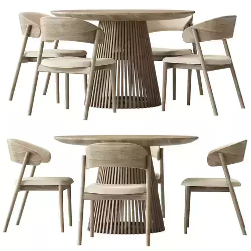 Siena chair and jeanette table