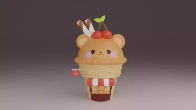 bear ice cream 
