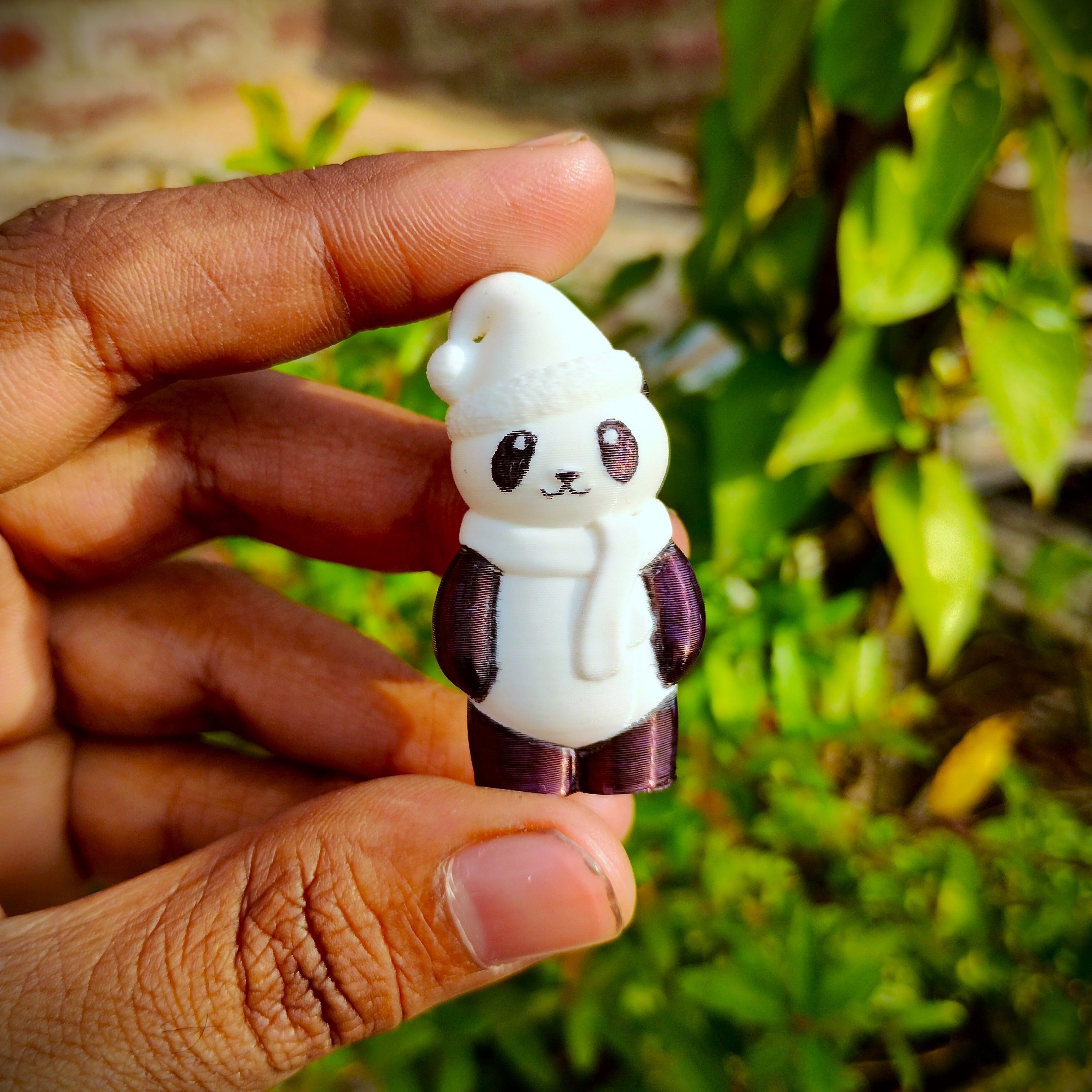 Christmas Special - Cute Panda 3D print model_2