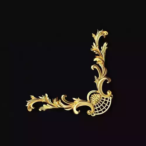 Central decor ornament for furniture