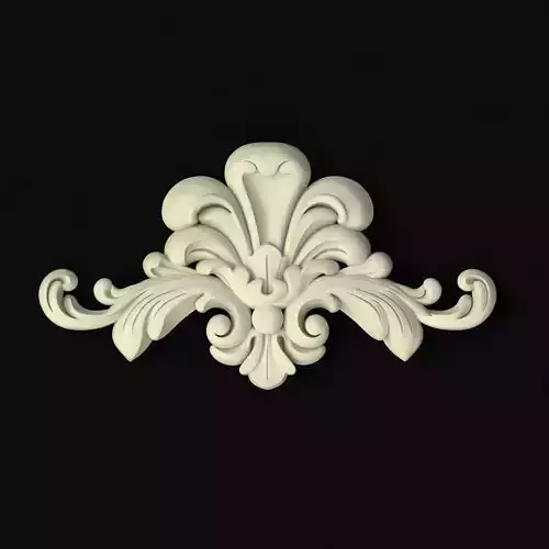 Central decor ornament for furniture