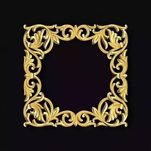 Central decor ornament for furniture