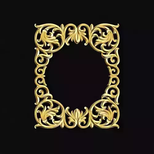 Central decor ornament for furniture