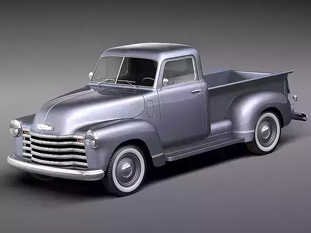chevrolet pickup 1950 3D model