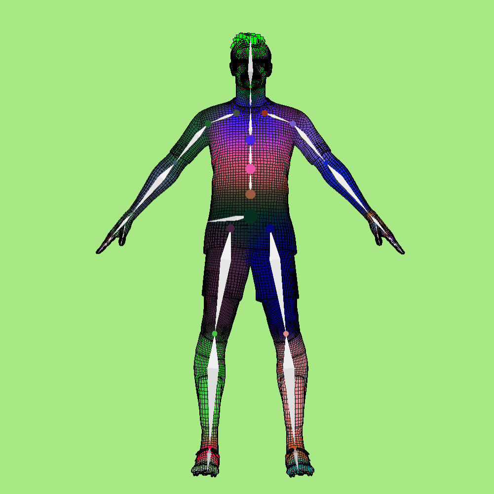 T-Pose Rigged Toni Kroos Real Madrid 23-24 3D model_6