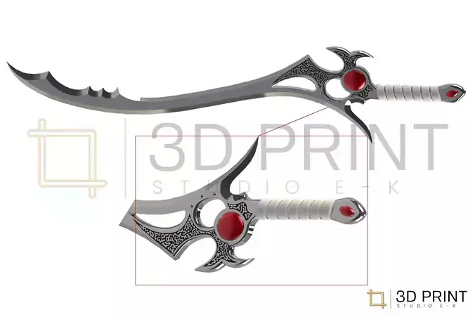 Power Rangers Sword of Darkness 3D print model
