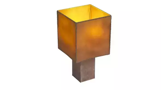 Rustic Minimalist Table Lamp