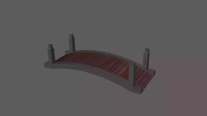 Simple Low Poly Bridge