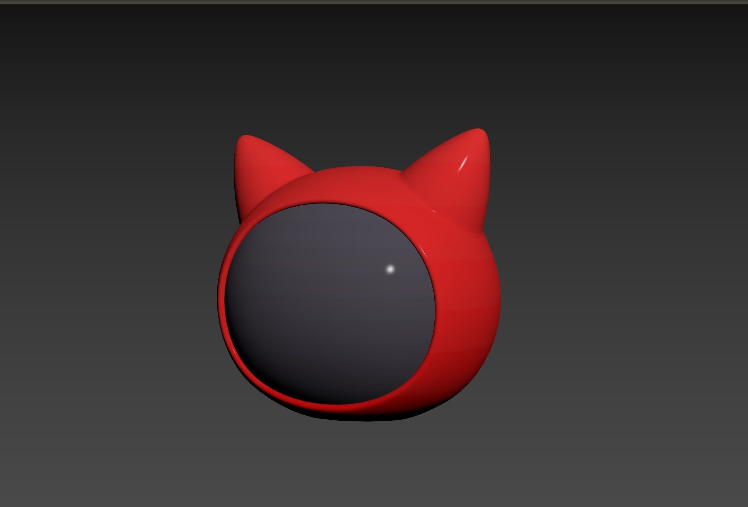 Prop256 Devil Helmet 3D model_10