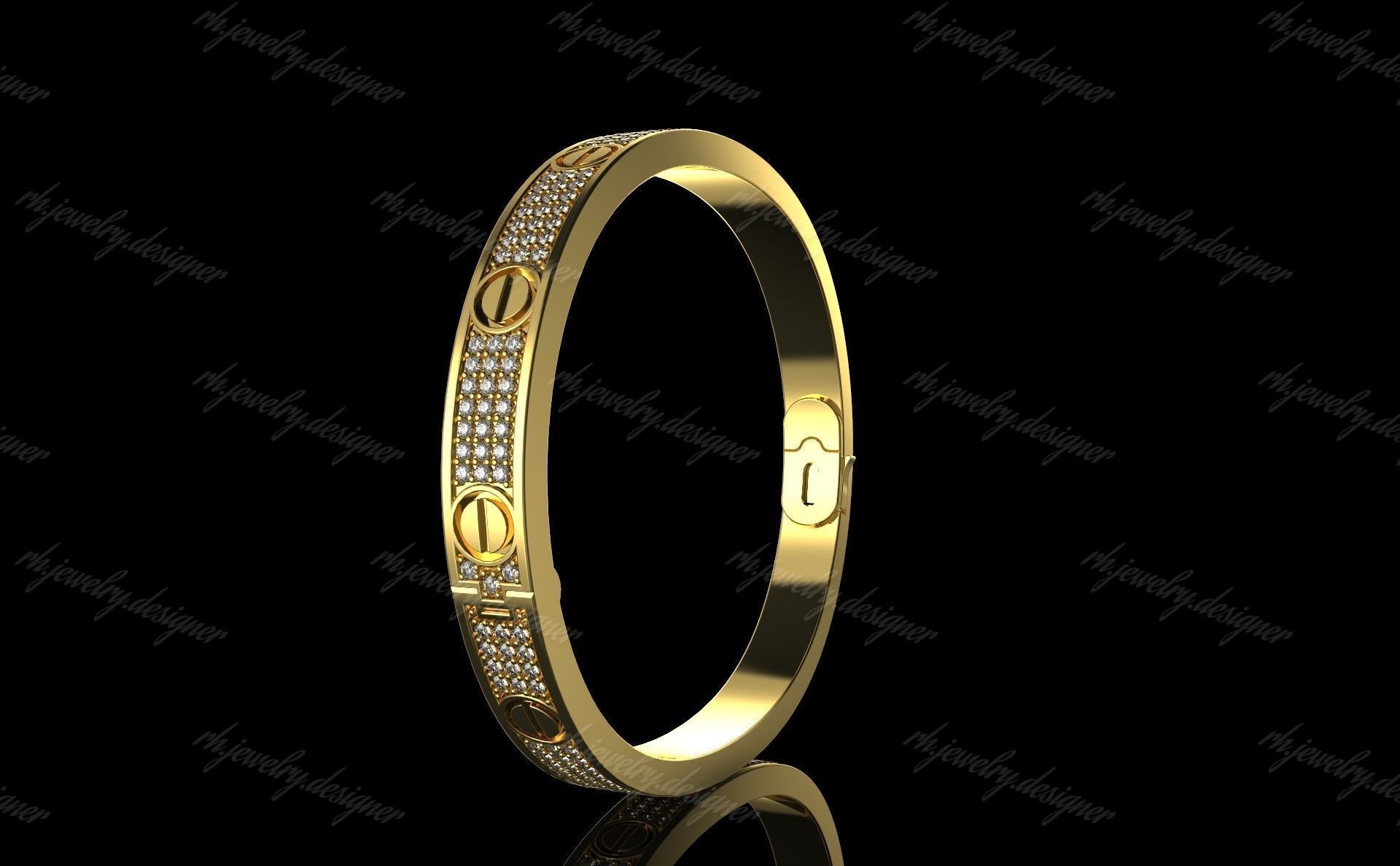 Gold N1112 3D print model_5