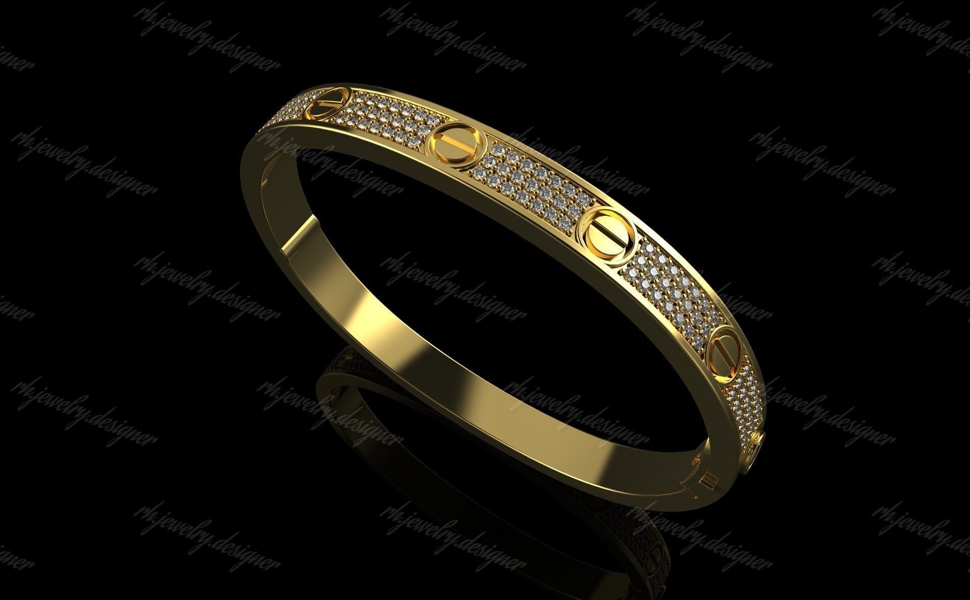 Gold N1112 3D print model_2