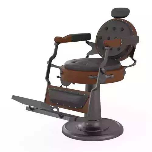 BARBER CHAIR | 3D model - 3D model önizlemesi