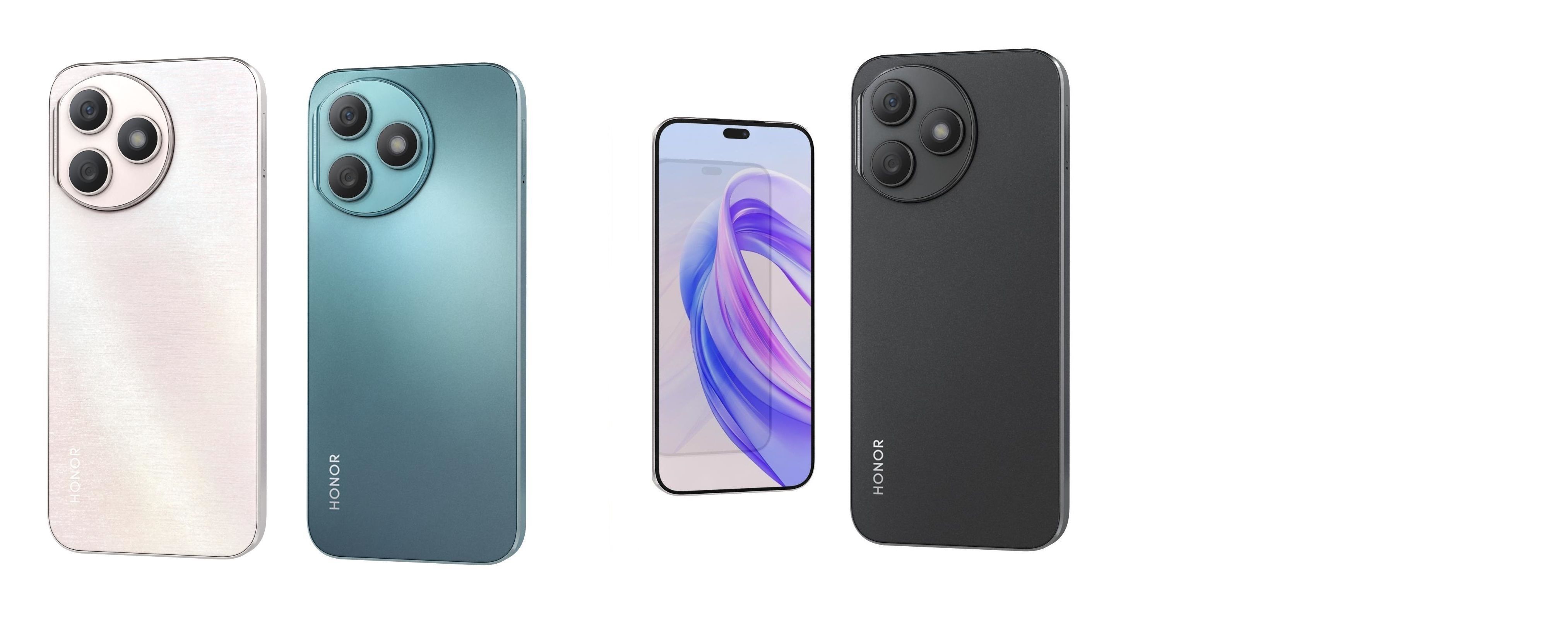 Honor X50i Plus All Colors 3D model_14