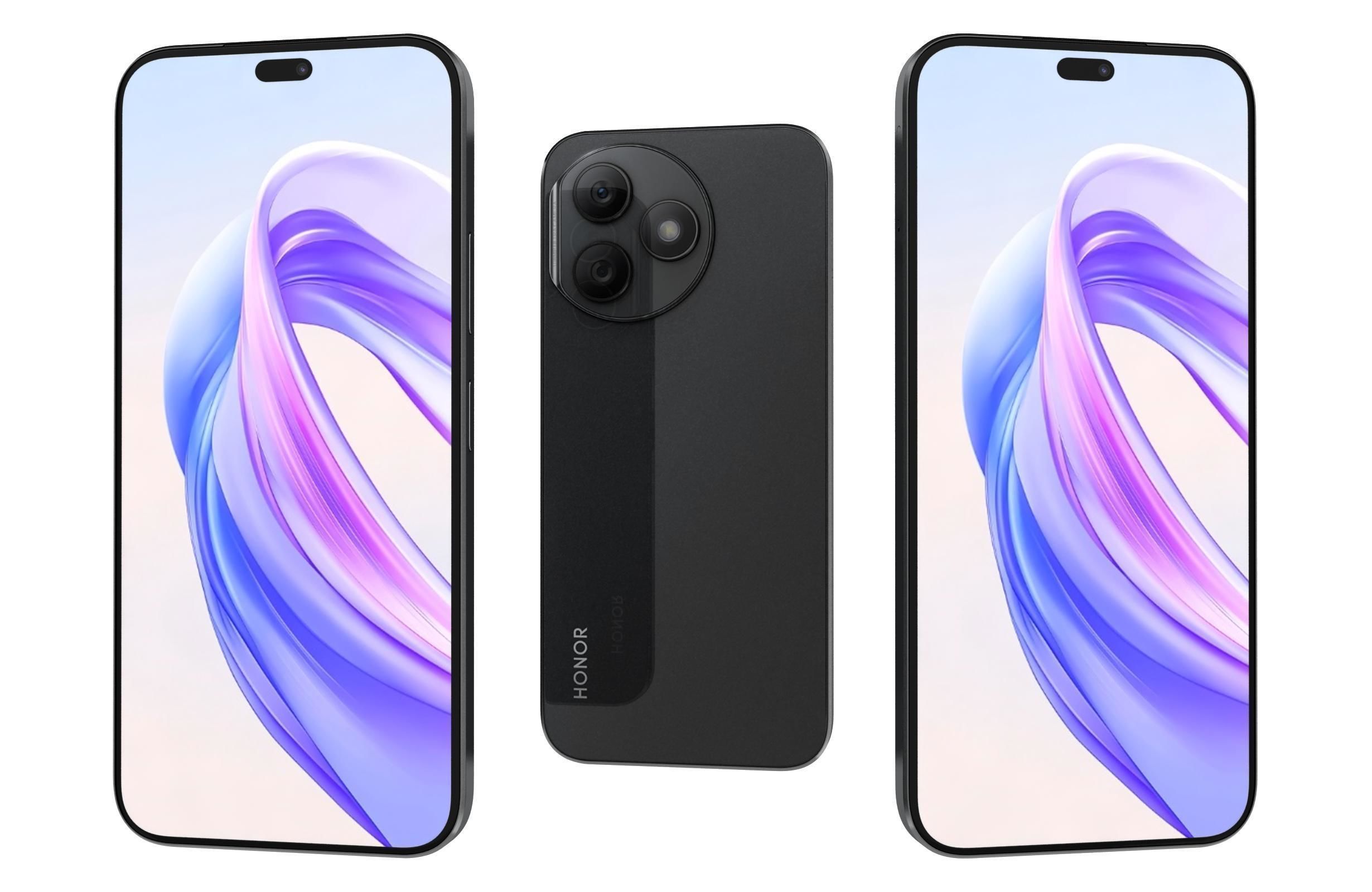 Honor X50i Plus All Colors 3D model_29