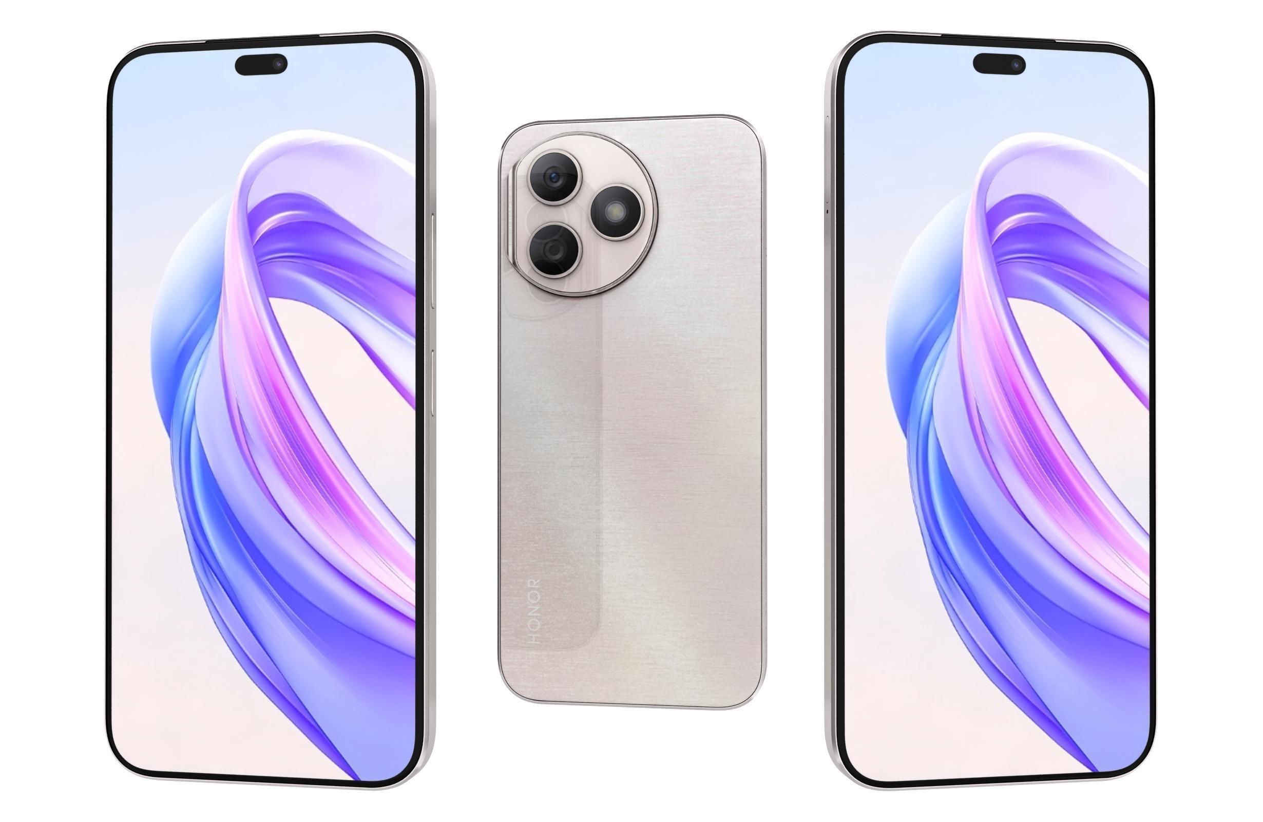 Honor X50i Plus All Colors 3D model_23