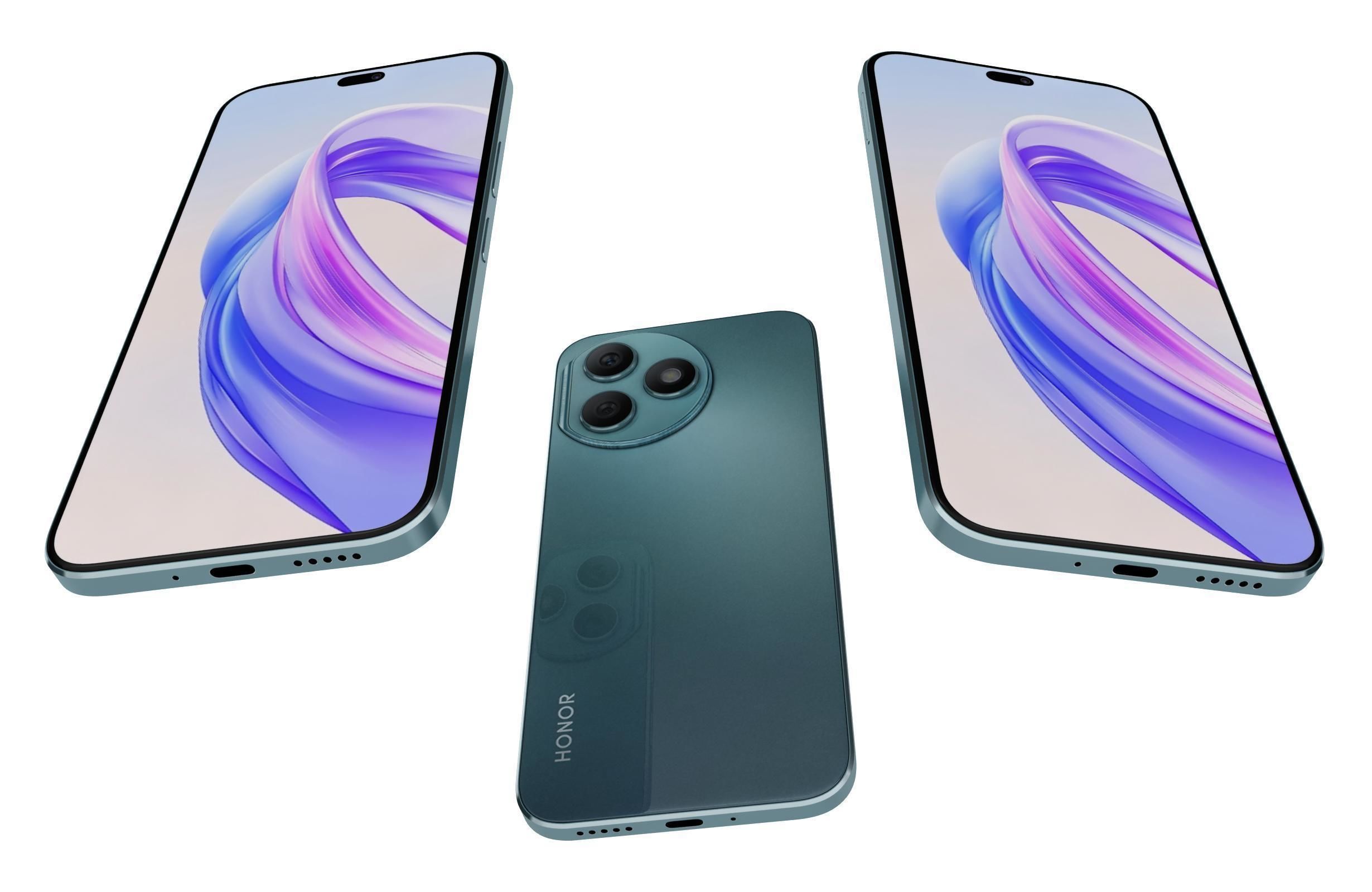 Honor X50i Plus All Colors 3D model_3