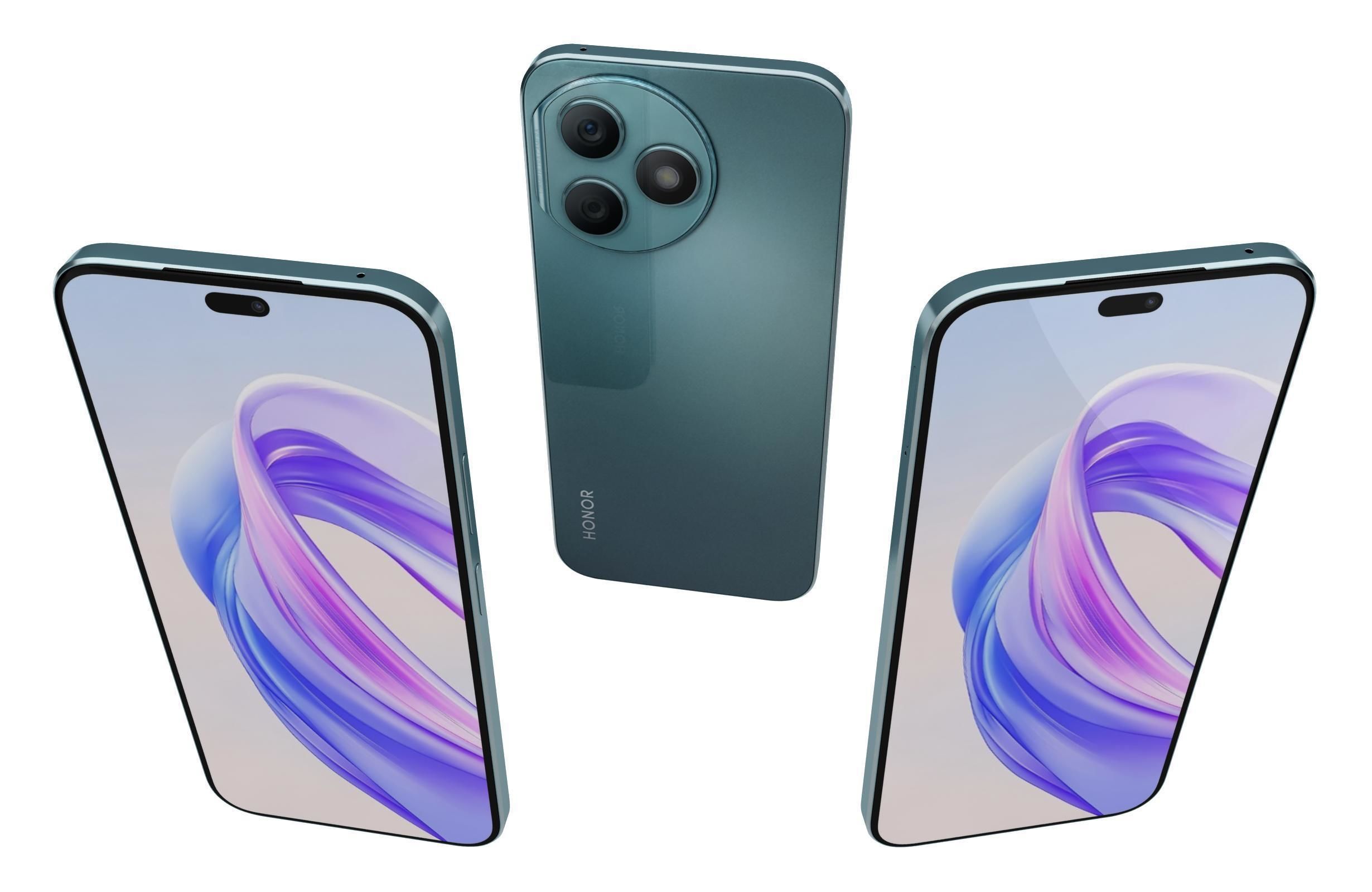 Honor X50i Plus All Colors 3D model_1