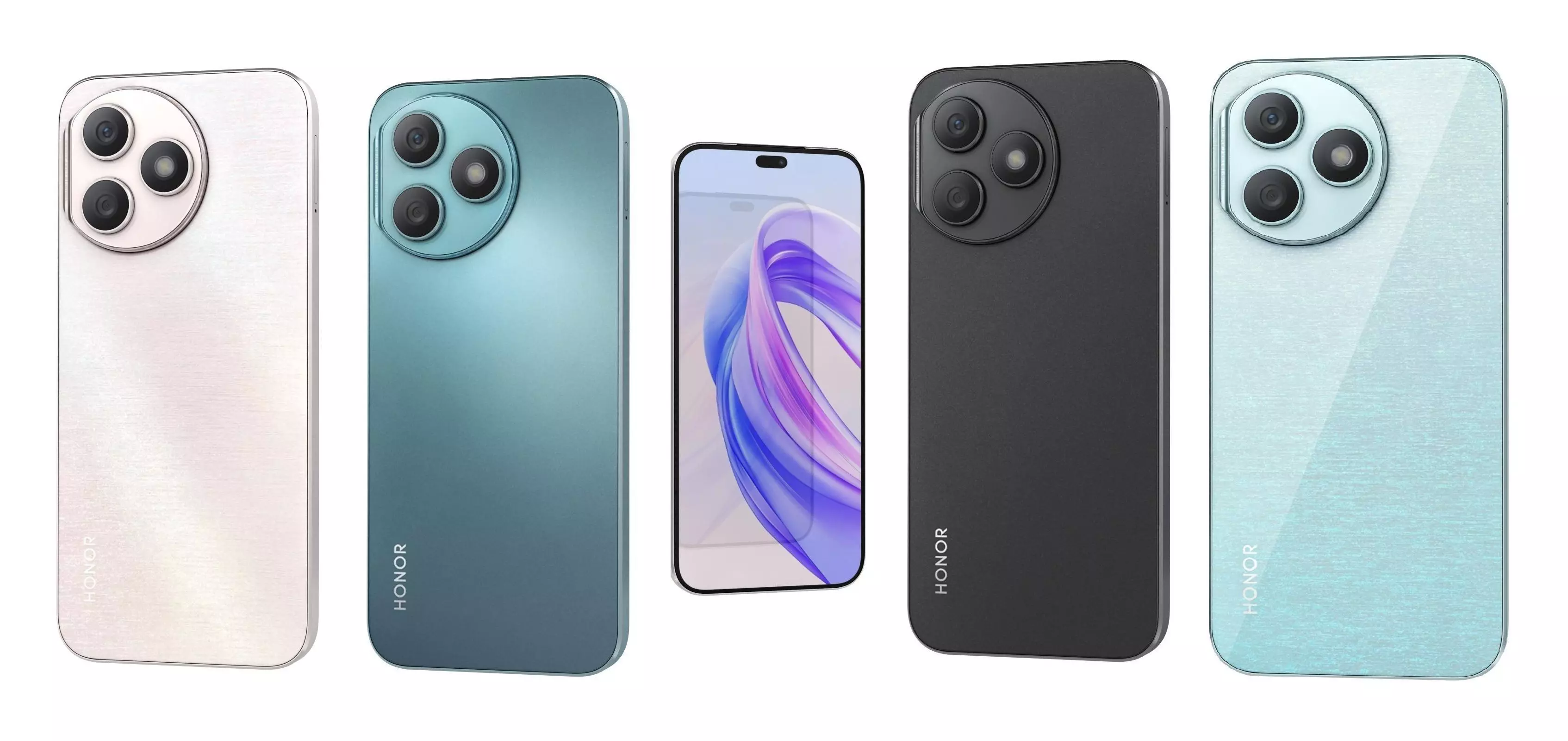 Honor X50i Plus All Colors 3D model_0