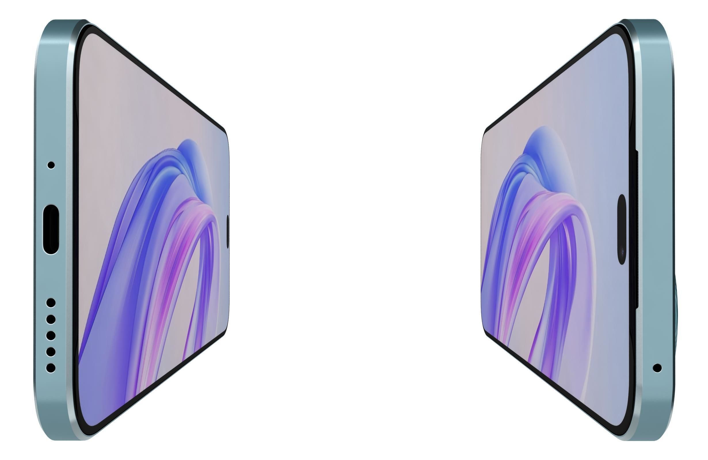 Honor X50i Plus All Colors 3D model_2