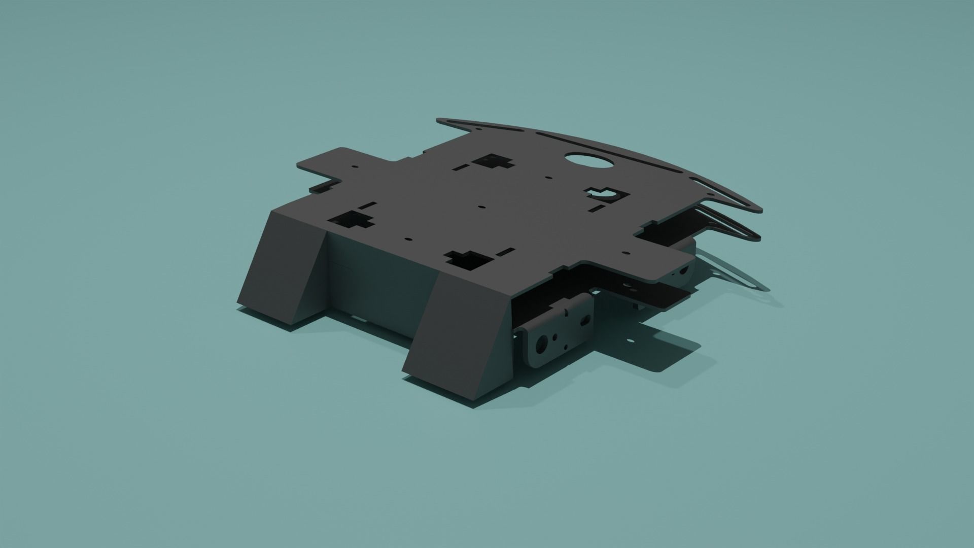 arduino car Free 3D model_1
