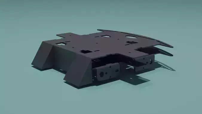 arduino car Free 3D model