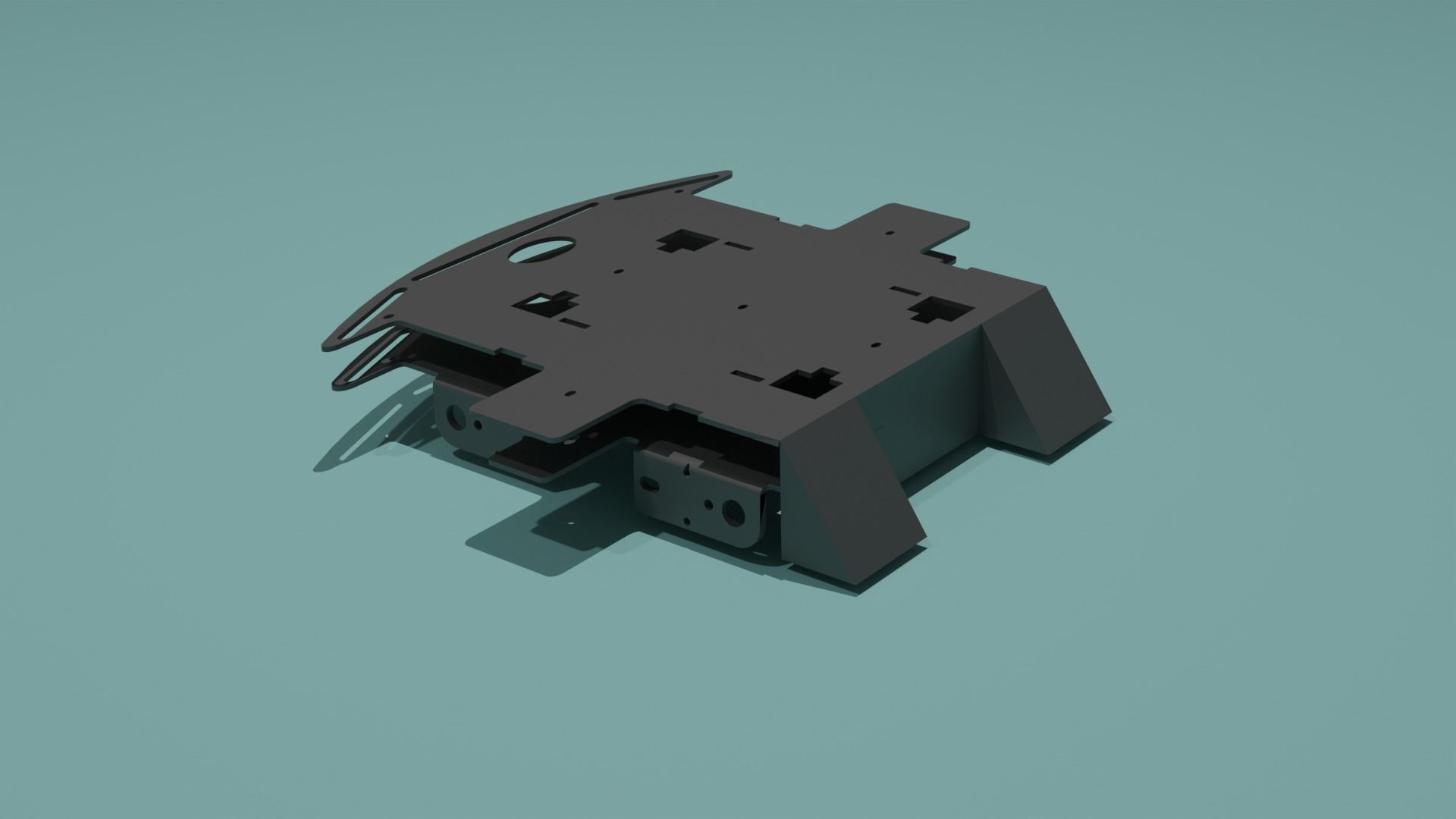 arduino car Free 3D model_2