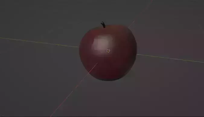 an apple