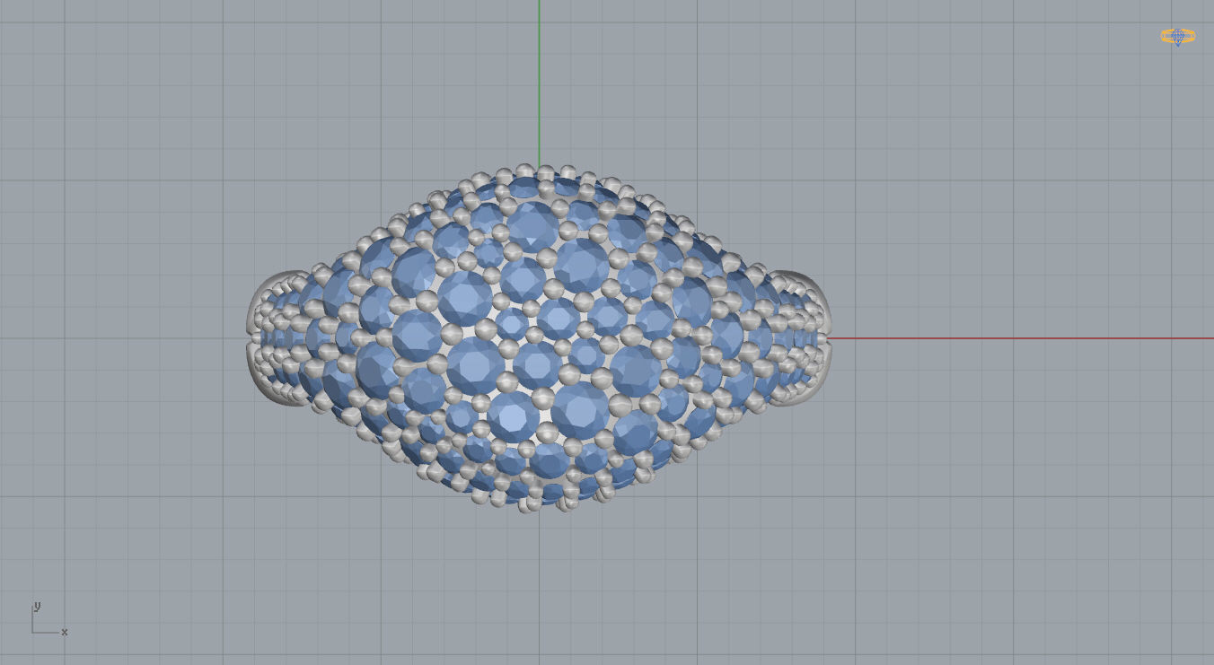 David Yurman Ring 3D print model_6